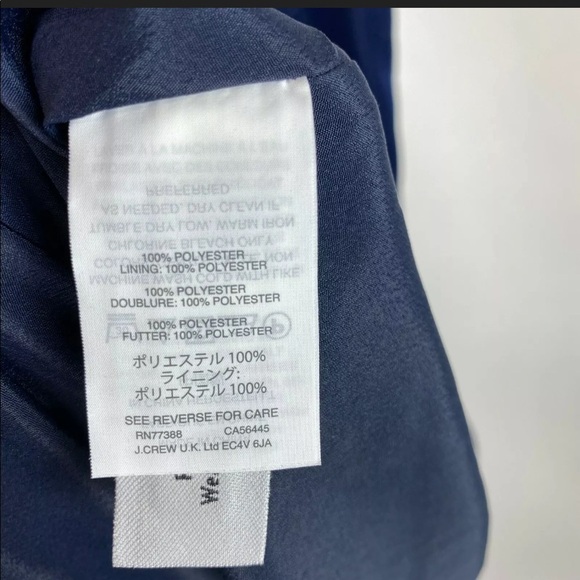 J.Crew Velvet Ruffle Hem Dress **Sold Out** - Picture 5 of 5